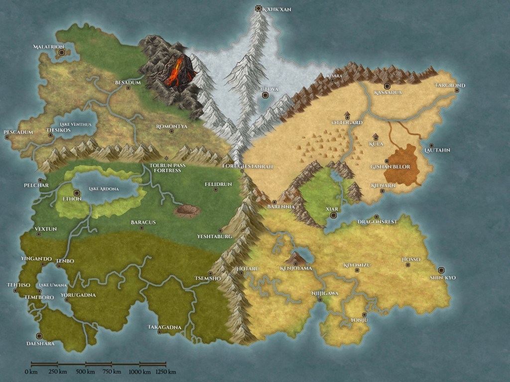 The Map of Enayra – Part I: The&nbsp;Overview