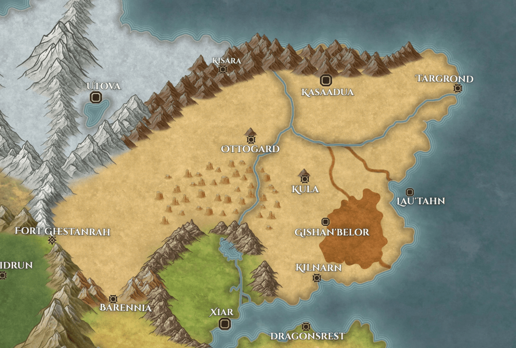 The Map of Enayra – Part II: The Kingdom of&nbsp;Altimara